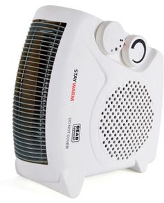 2000w Upright and Flatbed Fan Heater with 2 Heat Settings / Cool Blow Fan / Variable Thermostat / Frost Watch / Overheat Protection / BEAB and GS Safety Approved (FREE POSTAGE)