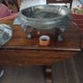 antique silver server dish Image 4