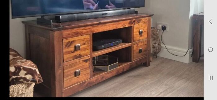 Mahogony Table Nest / TV Table