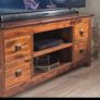 Mahogony Table Nest / TV Table Image 4