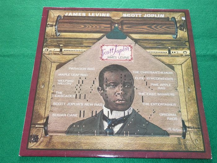 Scott Joplin Music Of James Levine German Pressing 1977 Lp