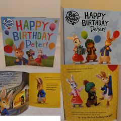 Peter Rabbit, Happy Birthday, Peter story book
