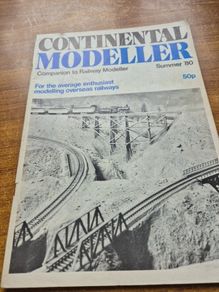 Rare Find: Vintage Continental Modeller Summer 1980.