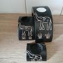 New Wooden 3 Pc Elephant Csndle Holders Image 5