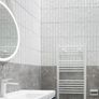 White ceramic tiles Image 4