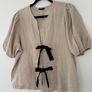 Zara linen blouse Image 3