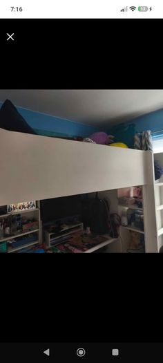 ikea high sleeper with desk and wardrobe