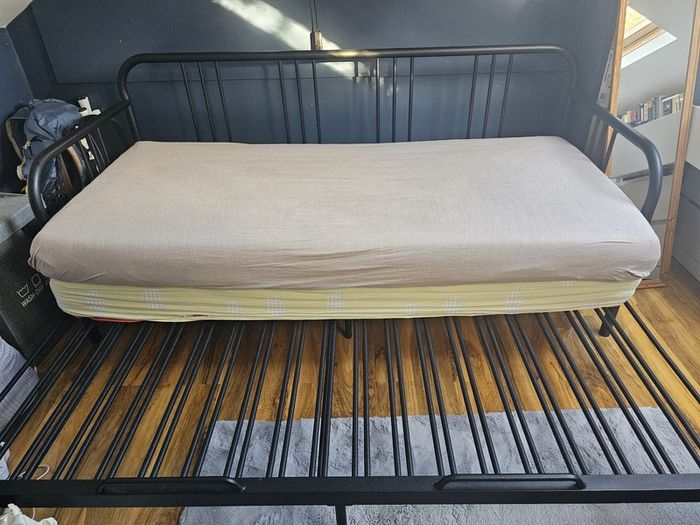 FYRESDAL metal frame sofa bed/ day bed 80x200cm