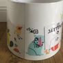 Children's Bedroom Bundle: Framed Poster, Light Shade and Height Chart Image 6