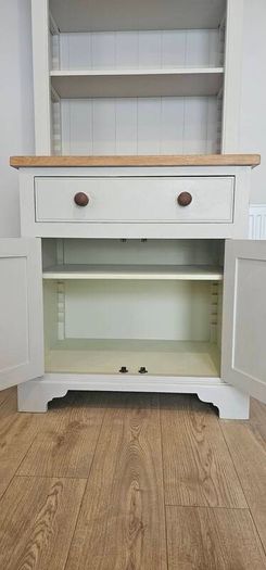 Neptune open rack dresser.