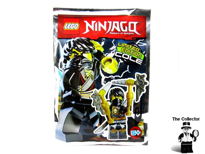 LEGO Ninjago Cole Minifigure Foil Pack Polybag Limited Edition Brand New Sealed