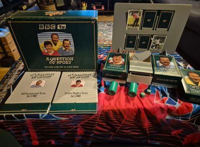 Vintage BBC A Question Of Sport 1986 Board Game - Used Good Condition