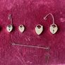 New 9ct Gold  And Silver  Padlocks For Sale. Great Prices. Image 9