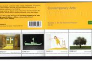 2013 Ireland Contemporary Arts Commemorative Stamps Booklet Mint Never Hinged (MNH). Hibernian HB192