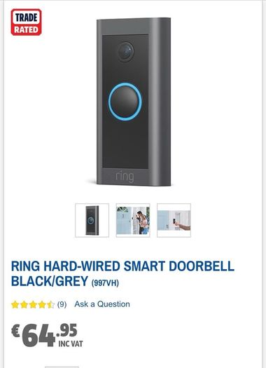 Ring Doorbell & Camera system