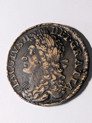 Gunmoney Halfcrown 1689