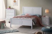 Holly Double 4ft 6 Bedframe Grey and White