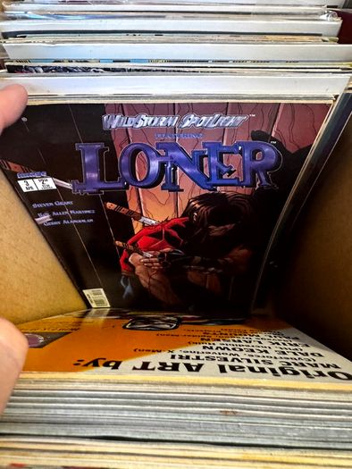 Image & Top Cow Long Comic Box w 320 comics for Sale
