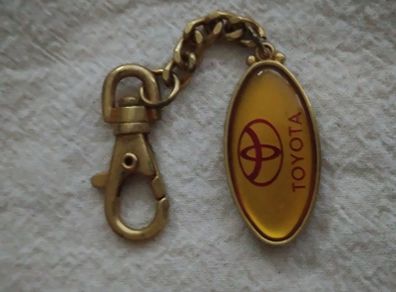 Official TOYOTA JDM Metal Logo Keychain Vintage Car Accessory