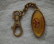 Official TOYOTA JDM Metal Logo Keychain Vintage Car Accessory