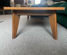 Mid century walnut coffee table