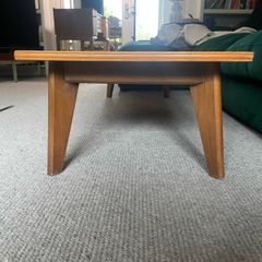 Mid century walnut coffee table