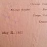 White Star Line S.S. Baltic. Menu from May 1922. Original. Image 3