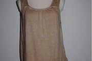 Flame beige lace vest top size L/XL UK16/18 EU44/46 Postage included
