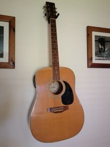 Encore semi acoustic guitar