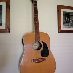 Encore semi acoustic guitar