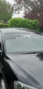 Rollin Royalty windscreen sticker