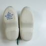 Vintage Miniature Ceramic Painted Wood Shoes Figurine Image 3