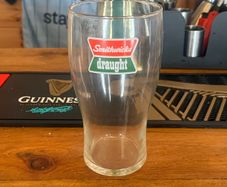 Smithwicks old style pint glass
