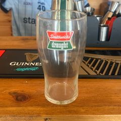Smithwicks old style pint glass