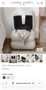 Laura James Footstool Brand New