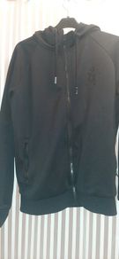 gym king black hoodie