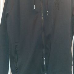 gym king black hoodie