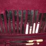 Cutlery set silver plated and contemporary mix uncomplete set Image 3