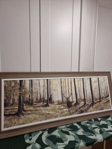 Timeless Stag Framed canvas