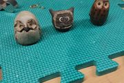Owl figurines