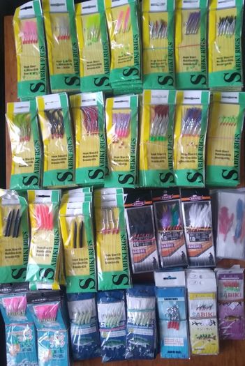 Mackerel/Pollock/Cod Feathers 4.5.6.7.8.9hooks
