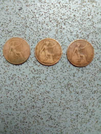 3. Old. English.  Pennies