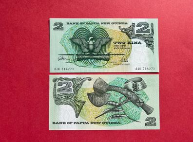 Papua New Guinea  2 Kina  1975 . Pick 1  ( Uncirculated ) .