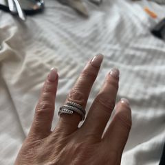 silver Ti Sento ring