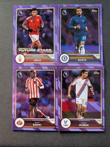 Topps Premier League Flagship Edition 2026 Purple Voltage Parallels
