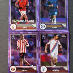 Topps Premier League Flagship Edition 2026 Purple Voltage Parallels