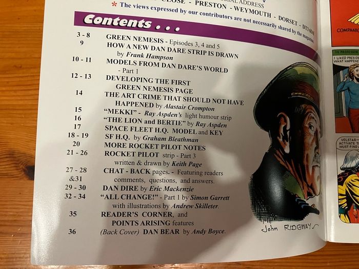 Comic:'Spaceship Away.The Original Dan Dare' part 1 to 5