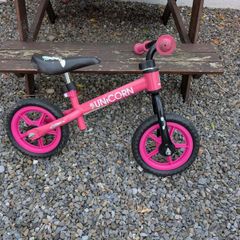 10 Inch Unicorn Balance Bike Pink