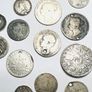 Silver coins 77 grams Scrap Damaged Coins Image 3