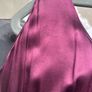 Quin and Donnelly Velvet and silk dress Aubergine/purple colour Image 9